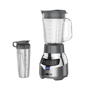 Licuadora Black+Decker PowerCrush Digital 900W | Jarra de Vidrio 1.5L + Vaso Personal 500ml