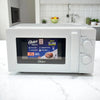 Horno Microondas Oster Perilla 700W y 17 Litros - Blanco