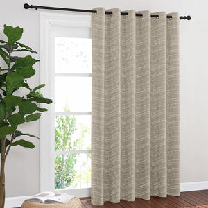 1 Panel Cortina Blackout con Aros 137x229 cm LINA Scarlett Classics - ambientado en el hogar
