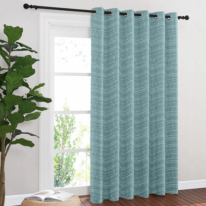 1 Panel Cortina Blackout con Aros 137x229 cm | LINA – Scarlett Classics (Vino)