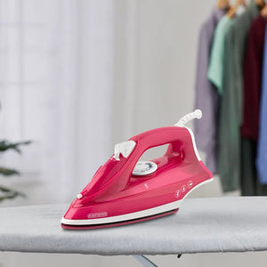 Plancha de Vapor Black+Decker TrueGlide Colores 1200W | Suela Antiadherente