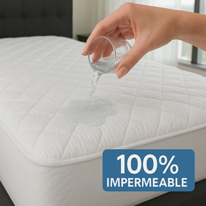Protector De Colchón Impermeable Acolchonado e Hipoalergénico