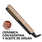Plancha Remington S8599 Keratin Therapy – Alisadora Profesional con Placas de Cerámica, Aceite de Argán y Sensor de Calor
