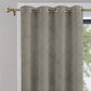 1 Panel Cortina Blackout Salma 140x228 cm con Aros – Jacquard Elegante para Dormitorio o Sala