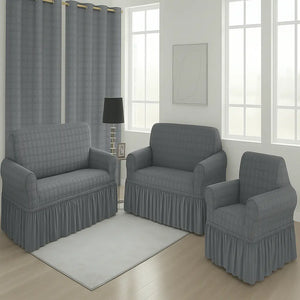 Juego de Forro para Muebles con Cortinas 3+2+1 (5 Piezas) Nicaragua Collection