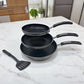 Set de Sartenes Antiadherentes 3 Piezas Alsasa Línea Premium – 20, 24 y 30 cm