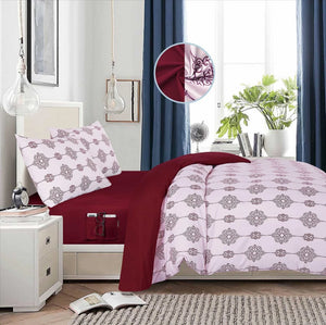 Juego de Sábanas Bouquetex Trébol Collection - ambientado en el hogar