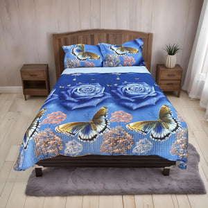 Juego de Cubrecama Reversible de 3 Piezas 3D Estampado - Istambul