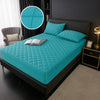 Juego Protector de Colchón Acolchado e Impermeable con Sobrefundas 2/3 Piezas Marruecos Collection - Teal