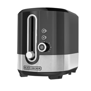 Tostador de Pan Black+Decker 2 Rebanadas TR2200SBD 850W - ambientado en el hogar