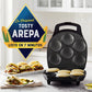 Tosty Arepa Oster® CKSTAM0513 – Máquina para Hacer Arepas (6 Cavidades, Antiadherente, 1200W)