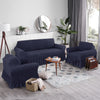 Juego de Forro de Muebles 3+1+1 con Revuelo Collection Zambia - Navy
