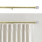 Galería para Cortina Extensible Dorada o Plata con Terminal de Cristal – Mediana (122 a 218 cm) – Incluye Soportes
