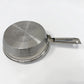 Base de sartén pequeña Epicure by Joseph Marcus en acero inoxidable, compatible con inducción, gas, eléctrica, halógena y vitrocerámica.