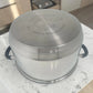 Base Super Capsule Bottom de olla MGFR MR-268BK en acero inoxidable 18/10 compatible con gas, eléctrica, vitro e inducción.