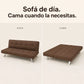 Sofá Cama Reclinable Convertible 175 cm con Tapizado Acolchado - Beneli Home
