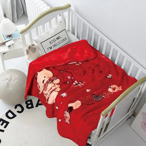 Frazada para Bebé de Peluche Suave 100x130 cm con Diseño Infantil | Dania