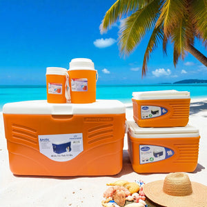 Combo de Hieleras y Termos Princeware (5 Piezas) – 48L, 14L, 6L, 2.4L, 1.25L | BPA Free