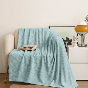Frazada Decorativa Suave 210x230 cm Golden Linen - ambientado en el hogar
