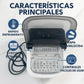 Vista superior de la Homestar HS-Z6Y1B con tapa translúcida levantada; se aprecian los controles superiores y la cesta extraíble del compartimento de hielo.