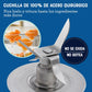 Cuchilla de acero quirúrgico de la licuadora Oster BLST4655, diseñada para picar hielo y triturar ingredientes duros.