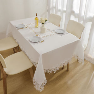 Mantel Rectangular Bordado 6 Sillas 150x220 cm para Mesa de Comedor – Elegante, Lavable y Decorativo | Casaisla