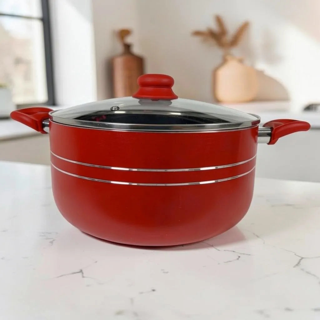 tapa-vidrio-antiadherente-cocina.webp
Olla grande ROCA roja con tapa de vidrio, recubrimiento antiadherente y diseño moderno.