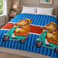 Frazada Infantil con Reverso Piel de Borrego 230x190 cm 1500 Gramos