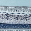 Juego de Sábanas 3/4 Piezas –  Colección Coco Diseños Geométricos - Azul Celeste Blanco