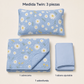 Set de Cubrecama Reversible 3/4 Piezas con Sábana Ajustable y Fundas – 8 Diseños