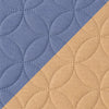 Set de Protectores Reversibles para Sofá 3+2+1 Metz - Scarlett Classics - Azul Grisáceo / Durazno