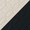 Set de Protectores Reversibles para Sofá 3+2+1 Metz - Scarlett Classics - Blanco Hueso / Negro
